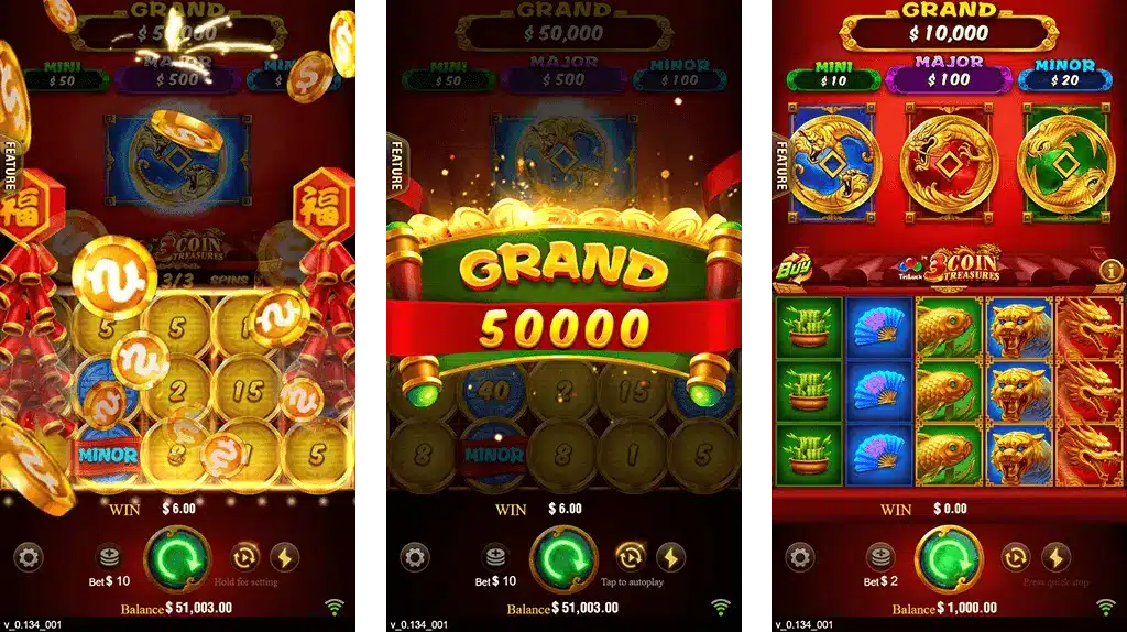 3 Coins Gold9 Bonus