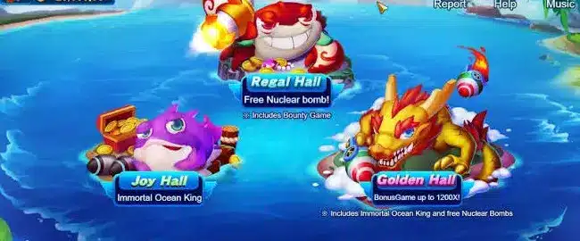 Bombing Fishing gemple Gold9